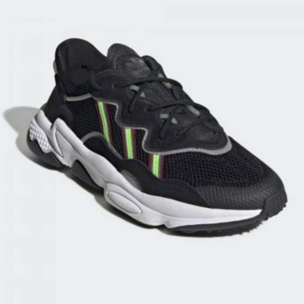 Adidas Ozweego Core Black Solar Green